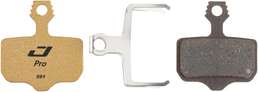 NEW Jagwire Mountain Pro Alloy Backed Semi-Metallic Disc Pads for Avid Elixir R, CR Mag, 1, 3, 5, 7, 9, X.O, XX, World Cup