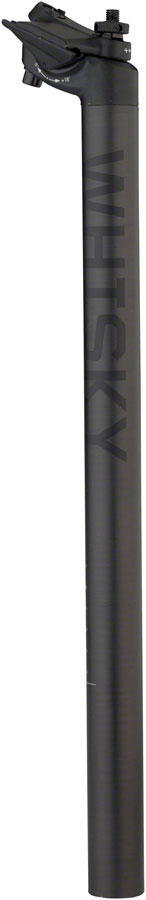 NEW WHISKY No.7 Carbon Seatpost - 27.2 x 400mm, 18mm Offset, Matte Carbon