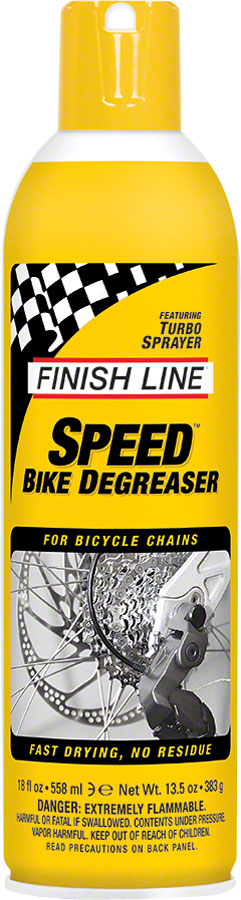 NEW Finish Line Speed Bike Degreaser, 18oz Aerosol - Around the Cycle