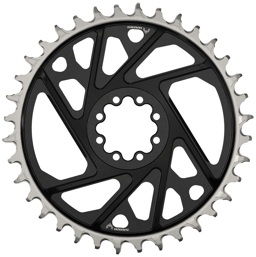NEW SRAM XX Eagle T-Type Direct Mount Chainring - 36t, 12-Speed, 8-Bolt Direct Mount, 3mm Offset, Aluminum, Black, D1 - Around the Cycle
