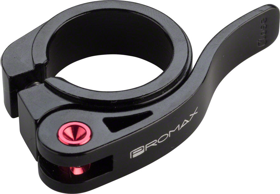 NEW Promax 335QX Quick Release Seat Post Clamp 31.8mm Black