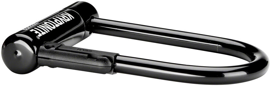 NEW Kryptonite Keeper U-Lock - 3.25 x 6", Keyed, Black, Includes bracket