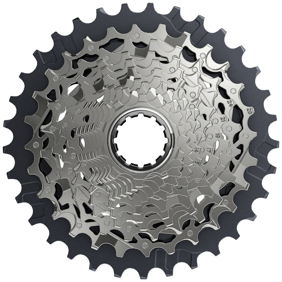NEW SRAM Force AXS XG-1270 Cassette - 12-Speed, 10-30t, Silver, For XDR Driver Body, D1
