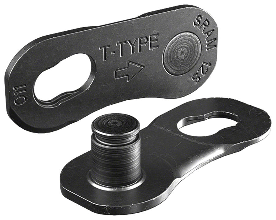 NEW SRAM Eagle T-Type PowerLock Flattop Connector Link - 12-Speed, For Eagle T-Type Flattop Chain Only, Black, 4 Pack - Around the Cycle