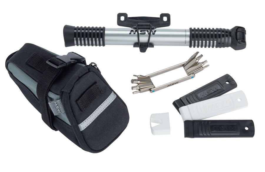 NEW MSW Ride and Repair Kit with Seatbag and Airlift Mini Pump - Around the Cycle
