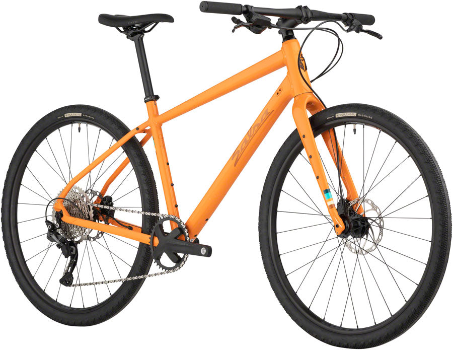 NEW Salsa Journeyer Flat Bar Deore 10 650 - Orange All-Road Gravel Bike