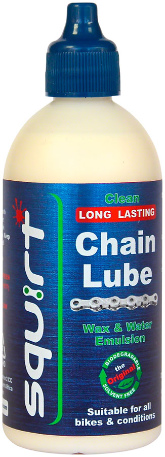 NEW Squirt Long Lasting Dry Bike Chain Lube - 4 fl oz, Drip - Around the Cycle