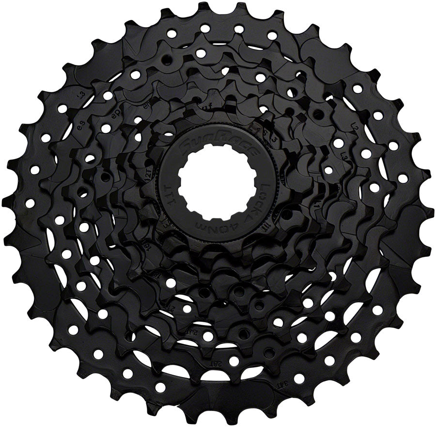 NEW SunRace M9 9 speed Cassette M90 9-Speed, 11-34t, Black