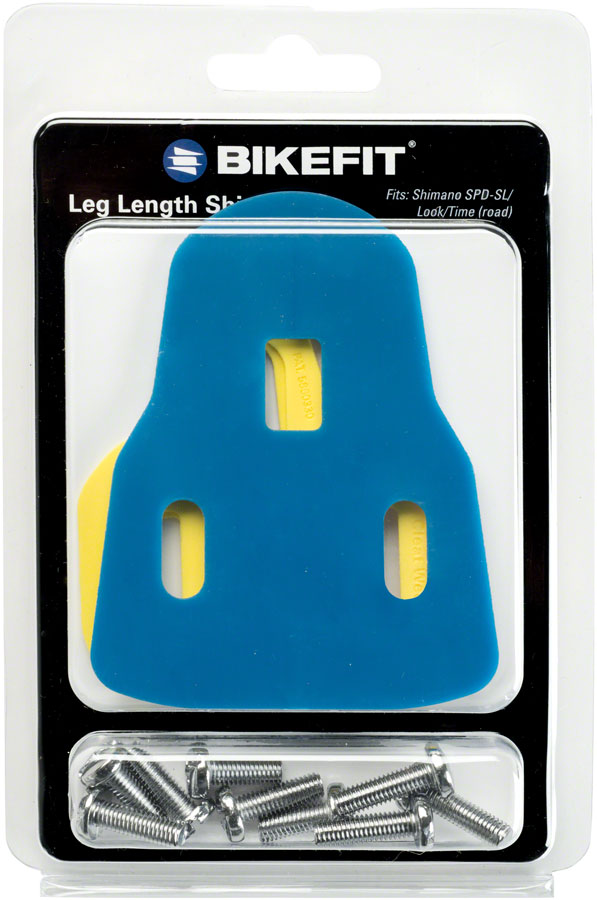 NEW Leg Length Shims - Universal Look/Time/Shimano SL Compatible 3-Hole, 3mm ,1-Pack Kit