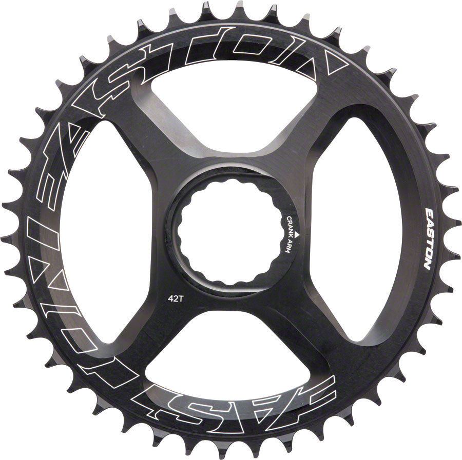 NEW Easton, Direct Mount Narrow/Wide, 42T Chainring, 10/11sp, BCD: Direct Mount, Aluminium, Black - Around the Cycle