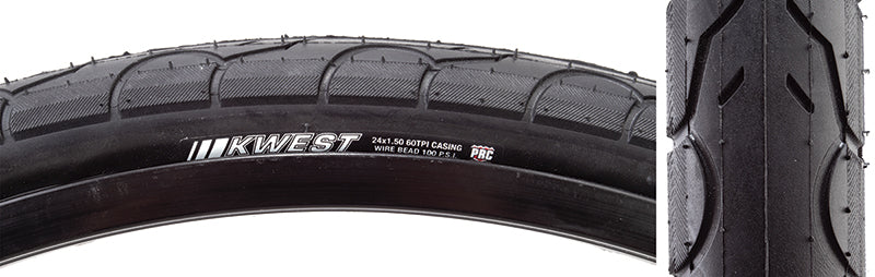 NEW Ken KWest 24x1.5 Tires 100lb K1930 Wire