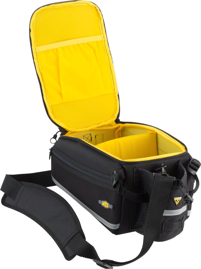 NEW Topeak TrunkBag EX Strap Mount- Rack Top Bag: Black
