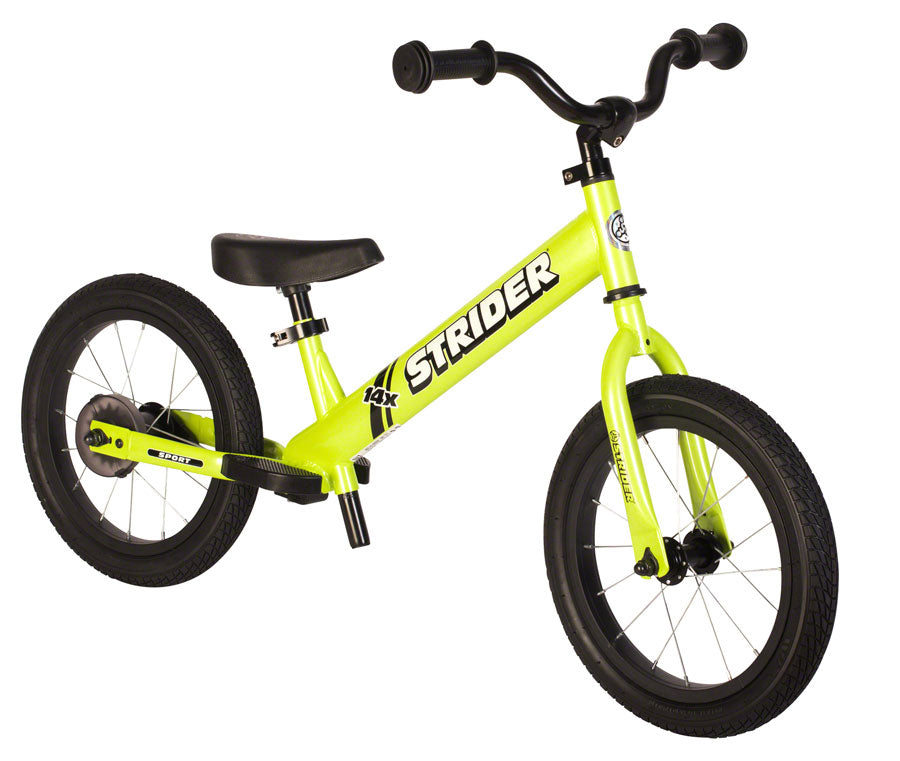 NEW Strider 14x Sport Balance Bike, Green - Around the Cycle