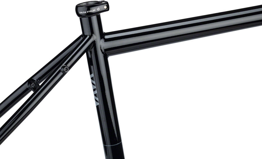 NEW Salsa Vaya Frameset - Black Touring Frame