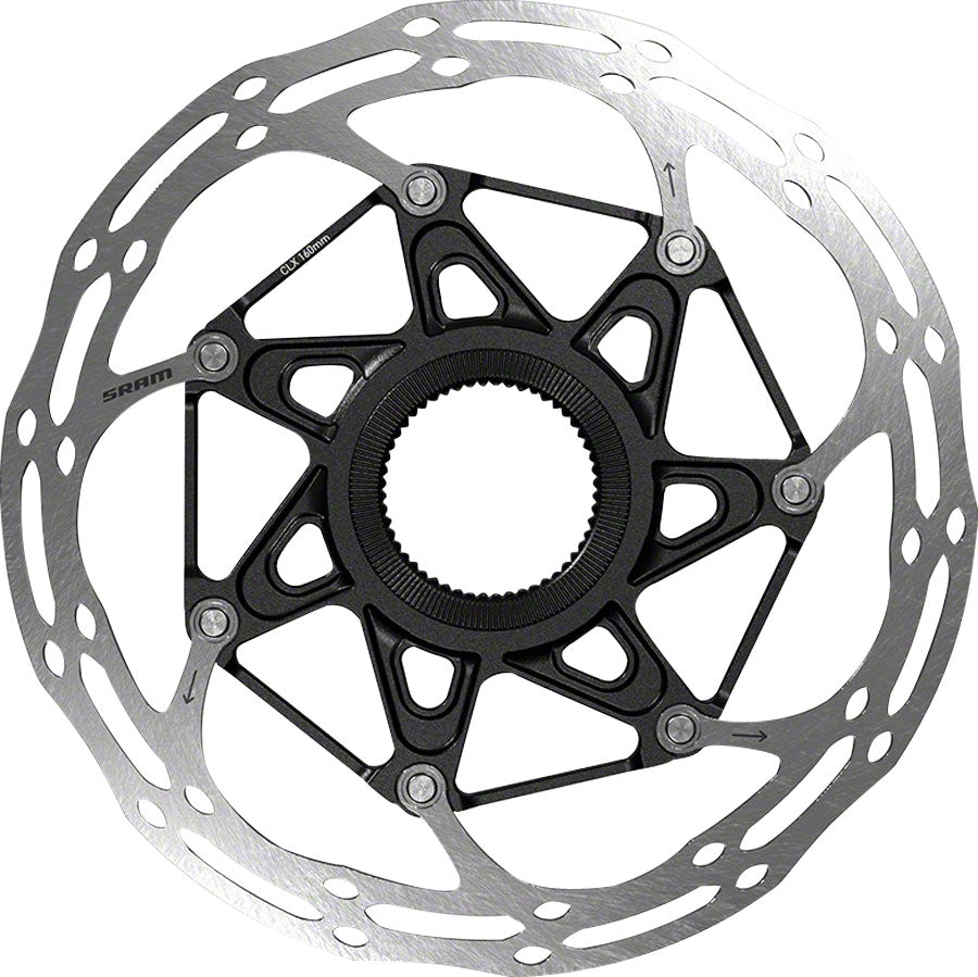NEW SRAM CenterLine X Disc Brake Rotor - 180mm, Center Lock, Silver/Black