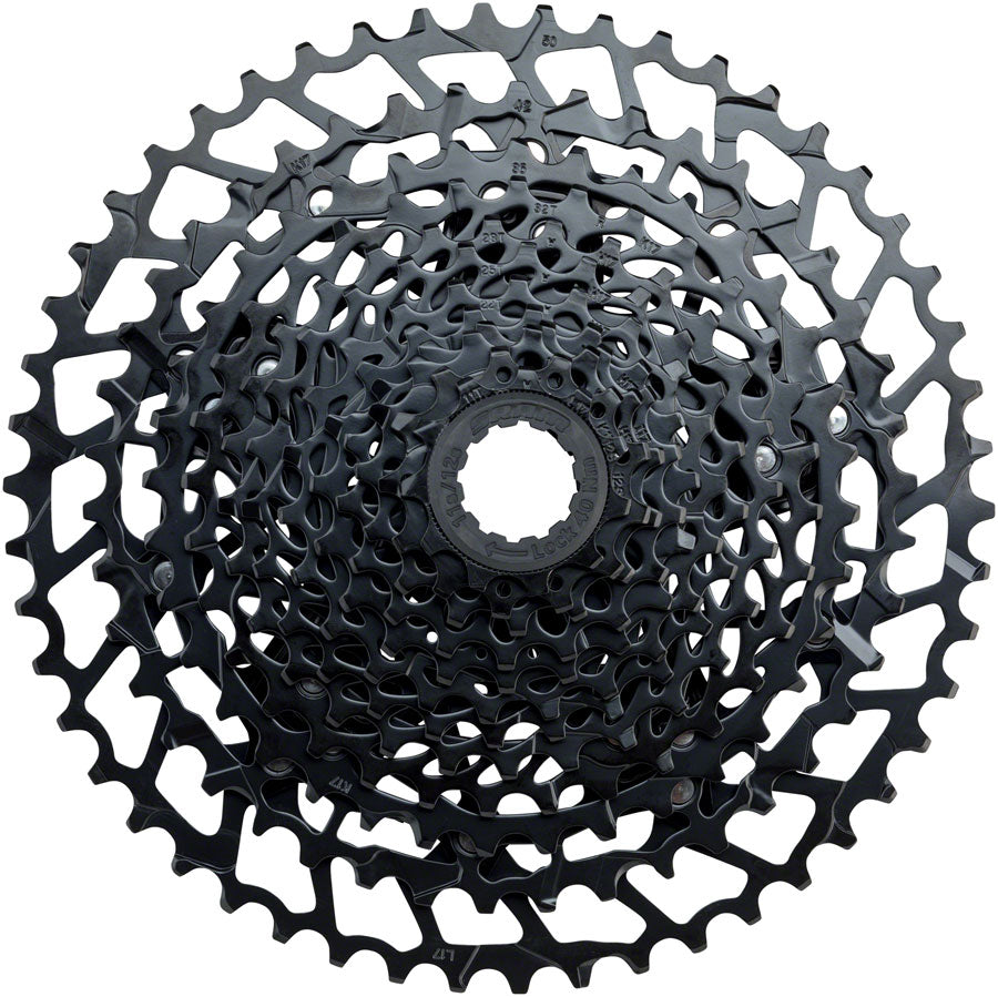 NEW SRAM NX Eagle PG-1230 12-Speed Cassette SRAM NX Eagle PG-1230 Cassette - 12 Speed, 11-50t, Black