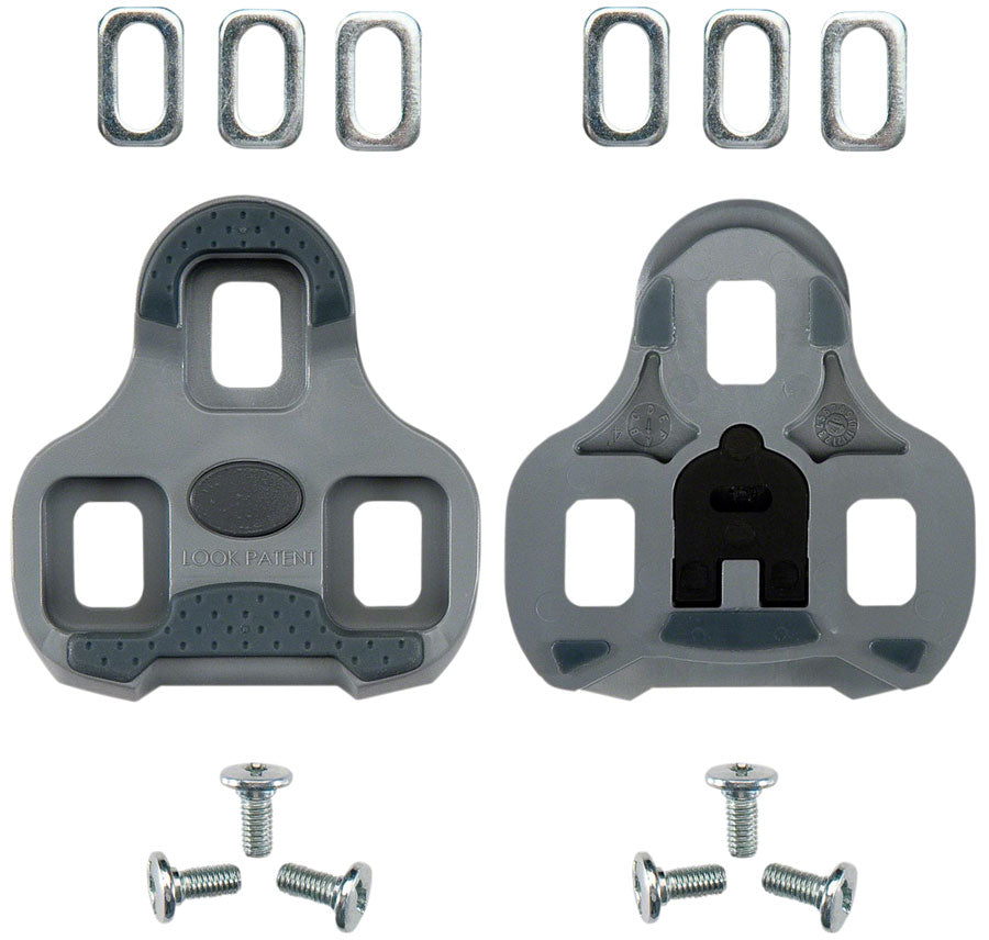 NEW LOOK KEO GRIP Cleat - 4.5 Degree Float, Gray - Around the Cycle