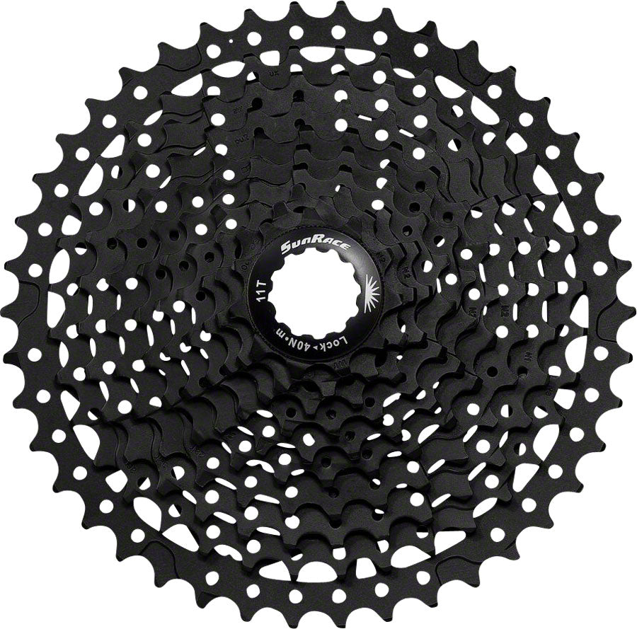 NEW SunRace MS3 10 Speed Cassette 11-42t, Black