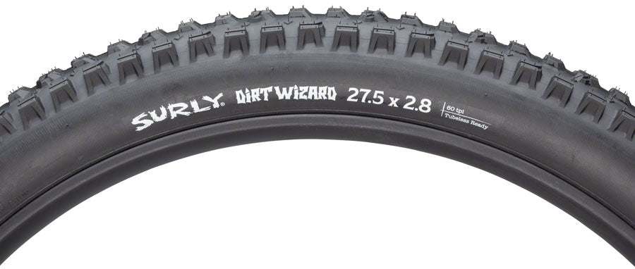 NEW Surly Dirt Wizard Tire 27.5 2.8, Tubless, 60tpi
