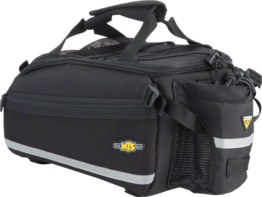 NEW Topeak TrunkBag EX Strap Mount- Rack Top Bag: Black