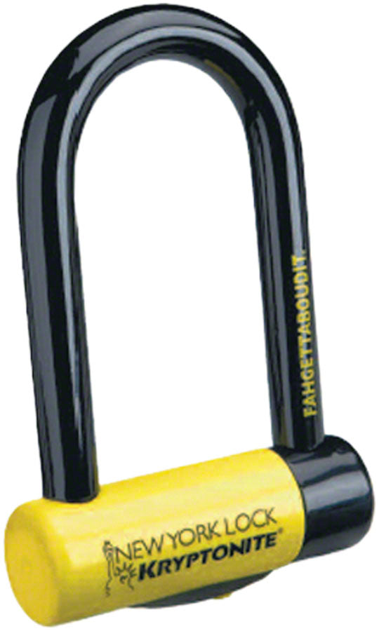NEW Kryptonite New York U-Lock - 3.25 x 6", Keyed, Black