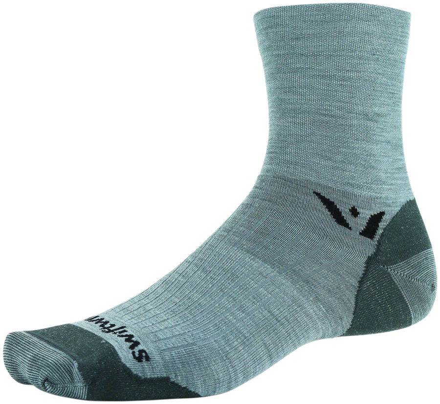 NEW Swiftwick Pursuit Four Ultralight Socks - 4 inch, Heather, X-Large