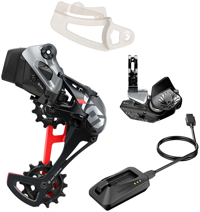 NEW SRAM X01 Eagle AXS Upgrade Kit - Rear Derailleur for 52t Max, Battery, Eagle - Around the Cycle