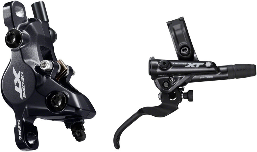 NEW Shimano Deore XT BL-M8100/BR-M8100 Disc Brake and Lever - Rear, Hydraulic, Post Mount, 2-Piston, Black