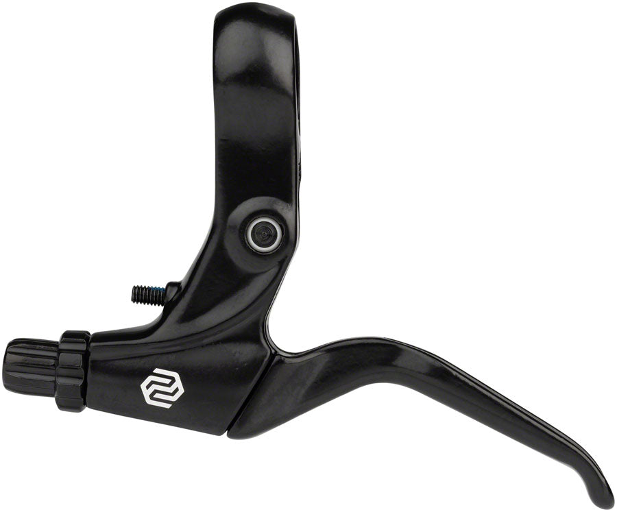 NEW Promax FS-378 Brake Lever Set - Short Pull, 2-Finger, Tooled Reach Adjust, For U and Caliper Brakes, Black