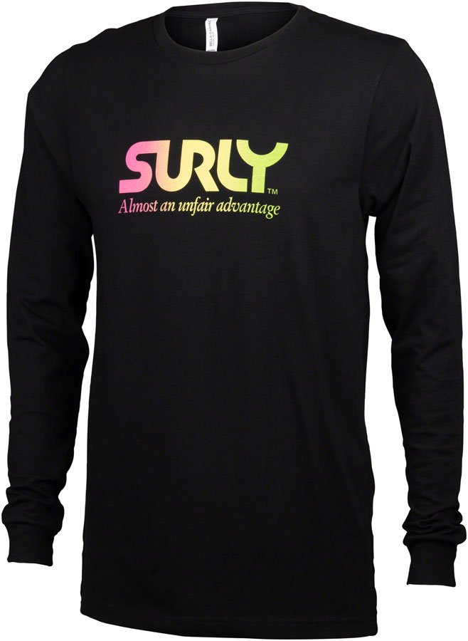 NEW Surly Unfair Advantage Long Sleeved T-Shirt - Black 2X-Large