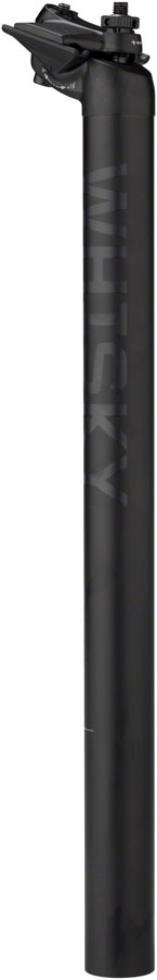 NEW WHISKY No.7 Alloy Seatpost - 30.9 x 400mm, 18mm Offset, Matte Black