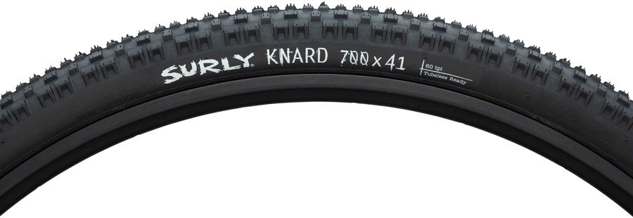 NEW Surly Knard Tire Surly Knard Tire - 700 x 41, Tubeless, Folding, Black, 60tpi