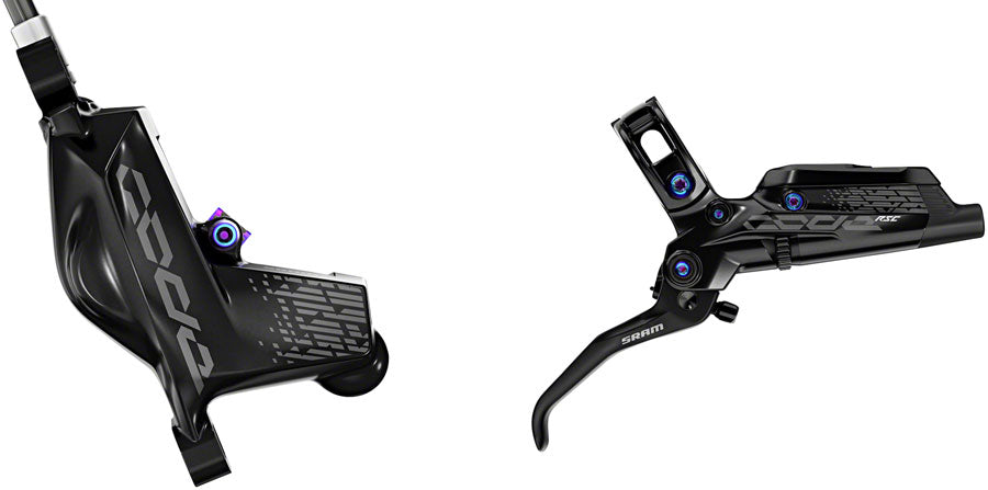 NEW SRAM Code RSC Disc Brake and Lever - Front, Hydraulic, Post Mount, Rainbow