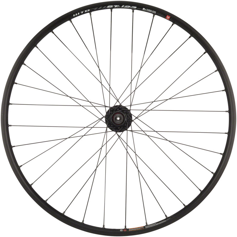 NEW Quality Wheels Mountain Disc Rear Wheel 26" 135mm QR 6-bolt / WTB ST i23 Tubeless Black 32h