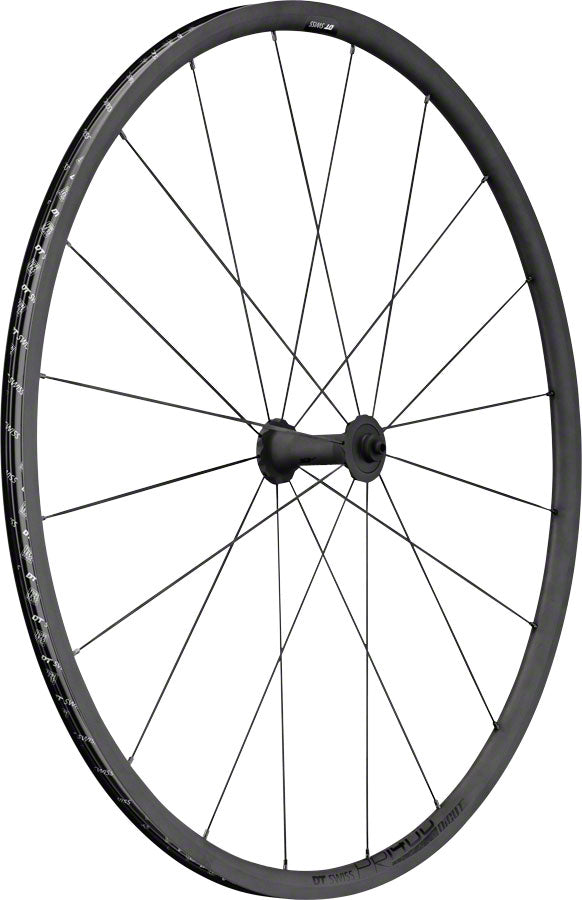 NEW DT Swiss PR 1400 DICUT OXiC Front Wheel - 700 QR x 100mm Rim Brake Black 21mm