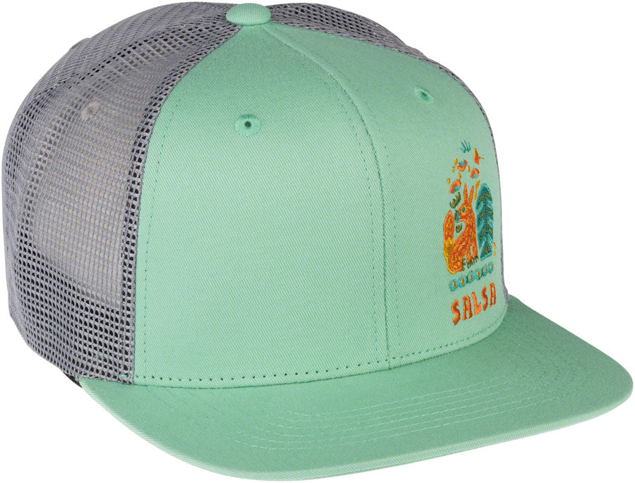 NEW Salsa Planet Wild Hat - Mint, Adjustable