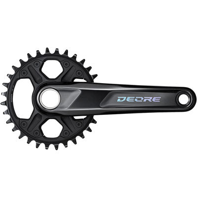 NEW Shimano Crankset, Deore, 175, 12SPD, FC-M6120-1, W/30T, Black