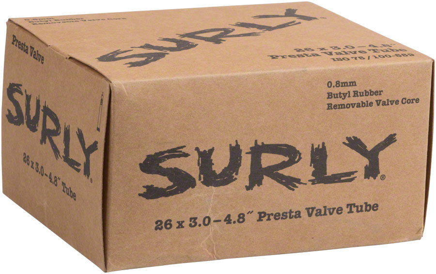 NEW Surly Plus Fat Bike Tube: 26+, 26 x 3.0-4.8", Presta Valve - Around the Cycle