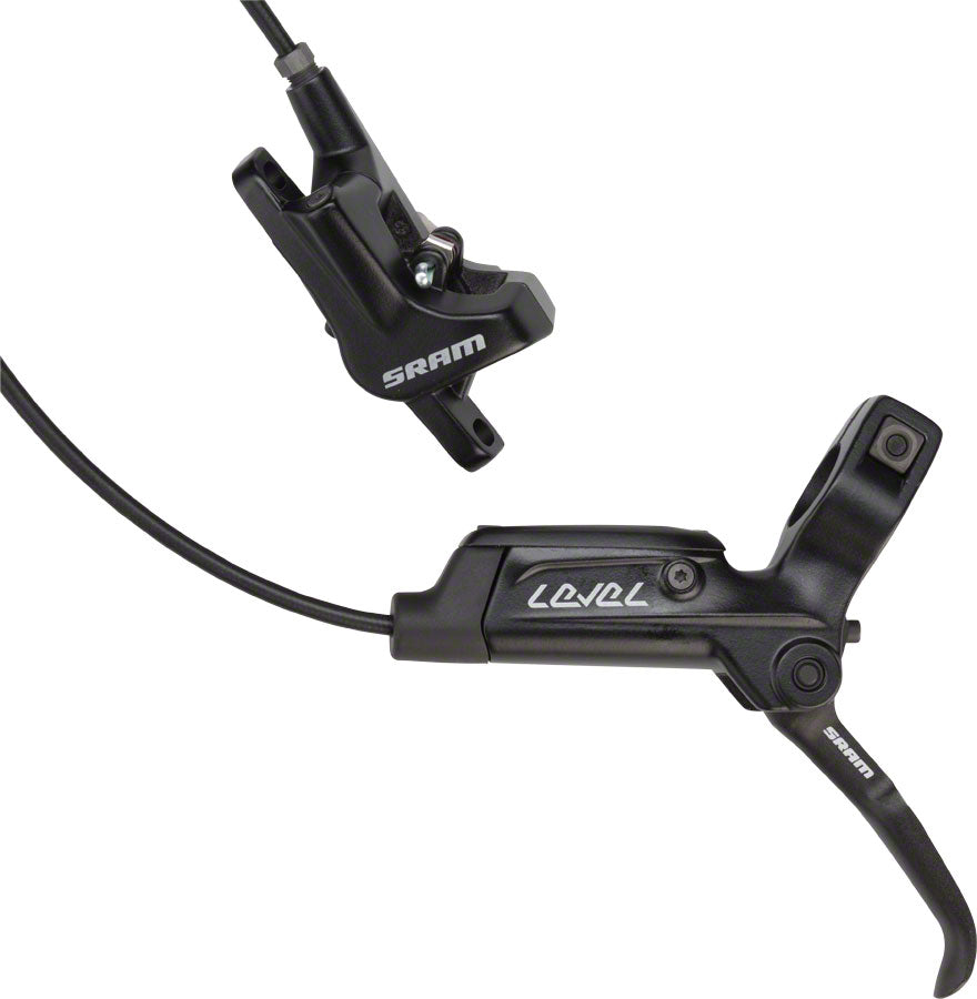 NEW SRAM Level Disc Brake and Lever - Rear, Hydraulic, Post Mount, Black, A1