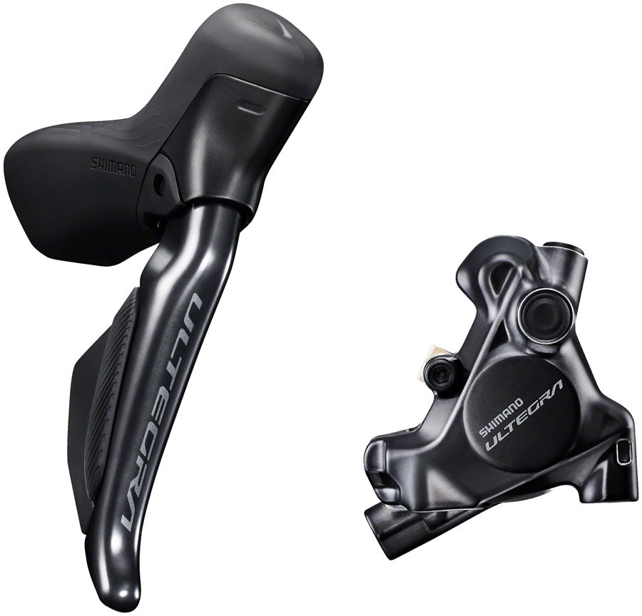 NEW Shimano Ultegra ST-R8170/BR-R8170 Di2 Shift/Brake Lever and Hydraulic Disc Caliper - Right/Rear 2x12-Speed Flat Mount Black