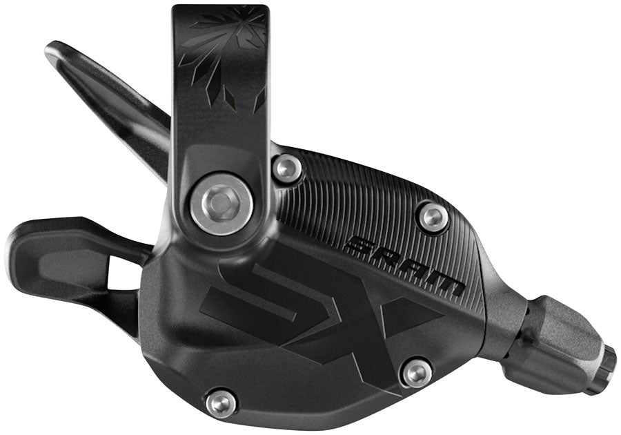 NEW SRAM SX Eagle Rear Trigger Shifter - 12-Speed, with Discrete Clamp, Black, A - Around the Cycle