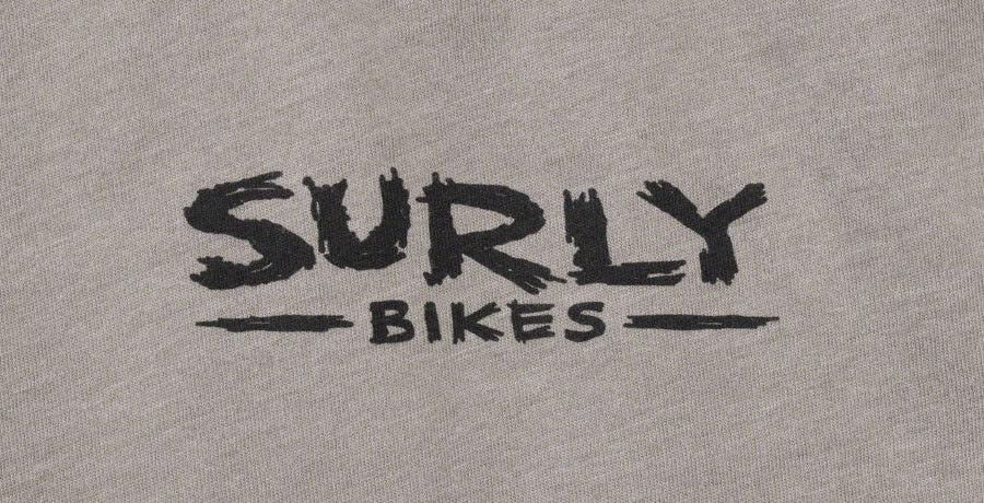 NEW Surly The Ultimate Frisbee Men's T-Shirt - Grey 2X-Large