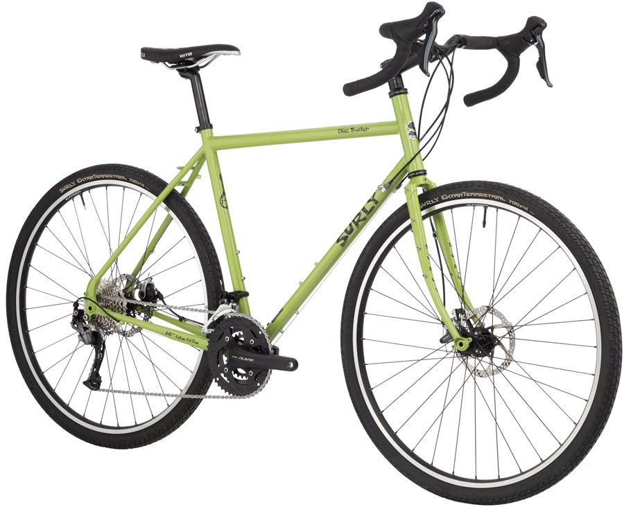NEW Surly Disc Trucker Touring Bike - 700c, Steel, Pea Lime Soup
