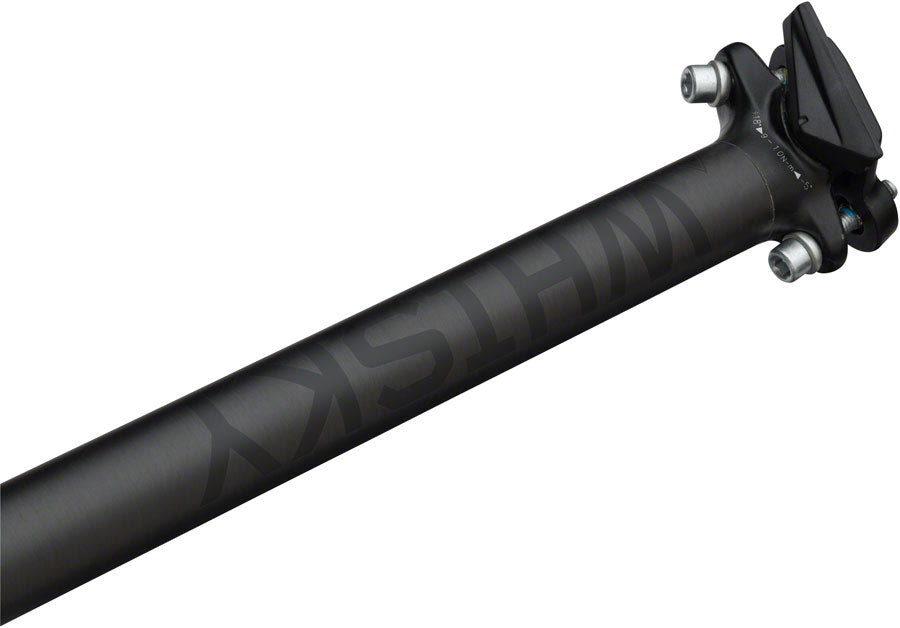 NEW WHISKY No.7 Carbon Seatpost - 27.2 x 400mm, 0mm Offset, Matte Carbon