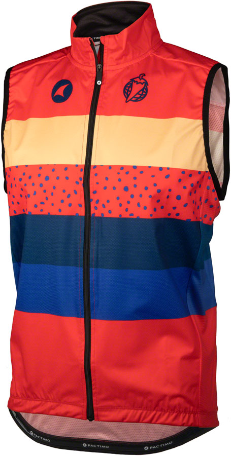 NEW Salsa Team Polytone Men's Vest - Red, w/ Stripes, X-Large - Around the Cycle