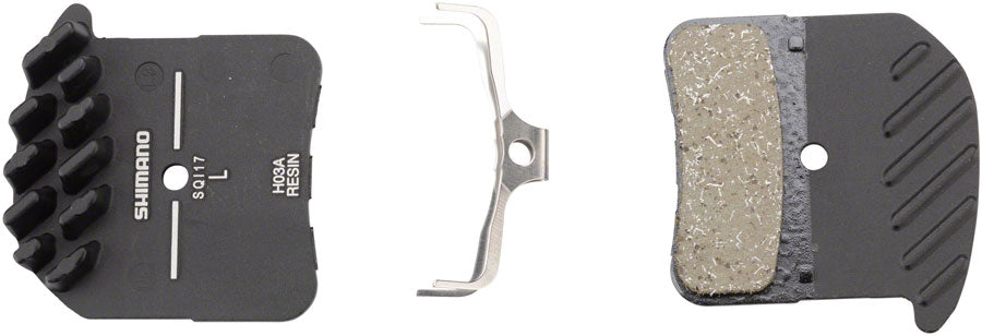 NEW Shimano H03A Resin Disc Brake Pads and Spring with Fins - Around the Cycle