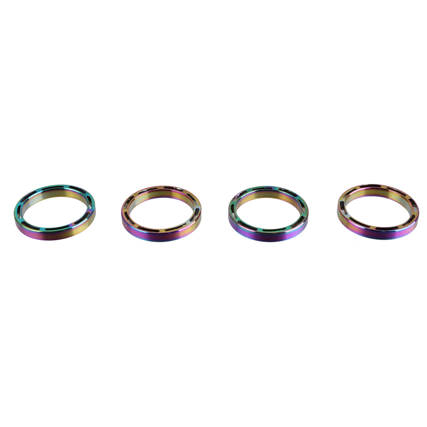 SupaSpacer, HS Spacer, 1-1/8", 5mm, 4/Bag, Oil Slick