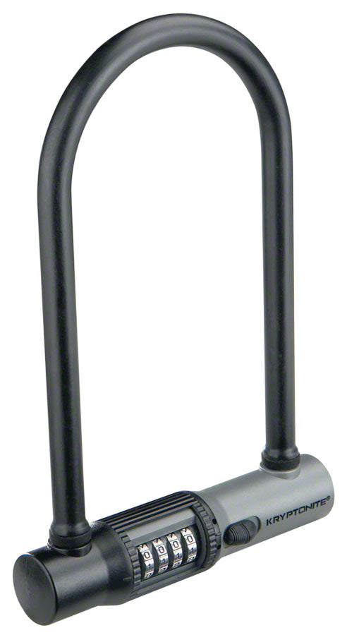 NEW Kryptonite KryptoLok Combination U-Lock: 4" x 8"