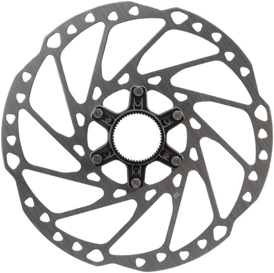 NEW Shimano Deore SM-RT64-L Disc Brake Rotor with Lockring - 203mm, Center-Lock - Around the Cycle