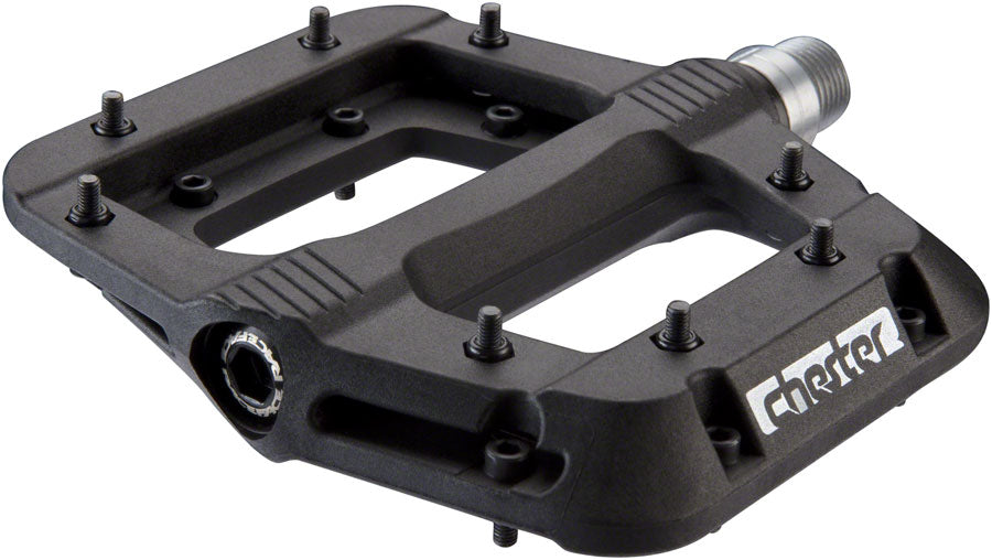 NEW RaceFace Chester Pedals - Platform, Composite, 9/16", Black
